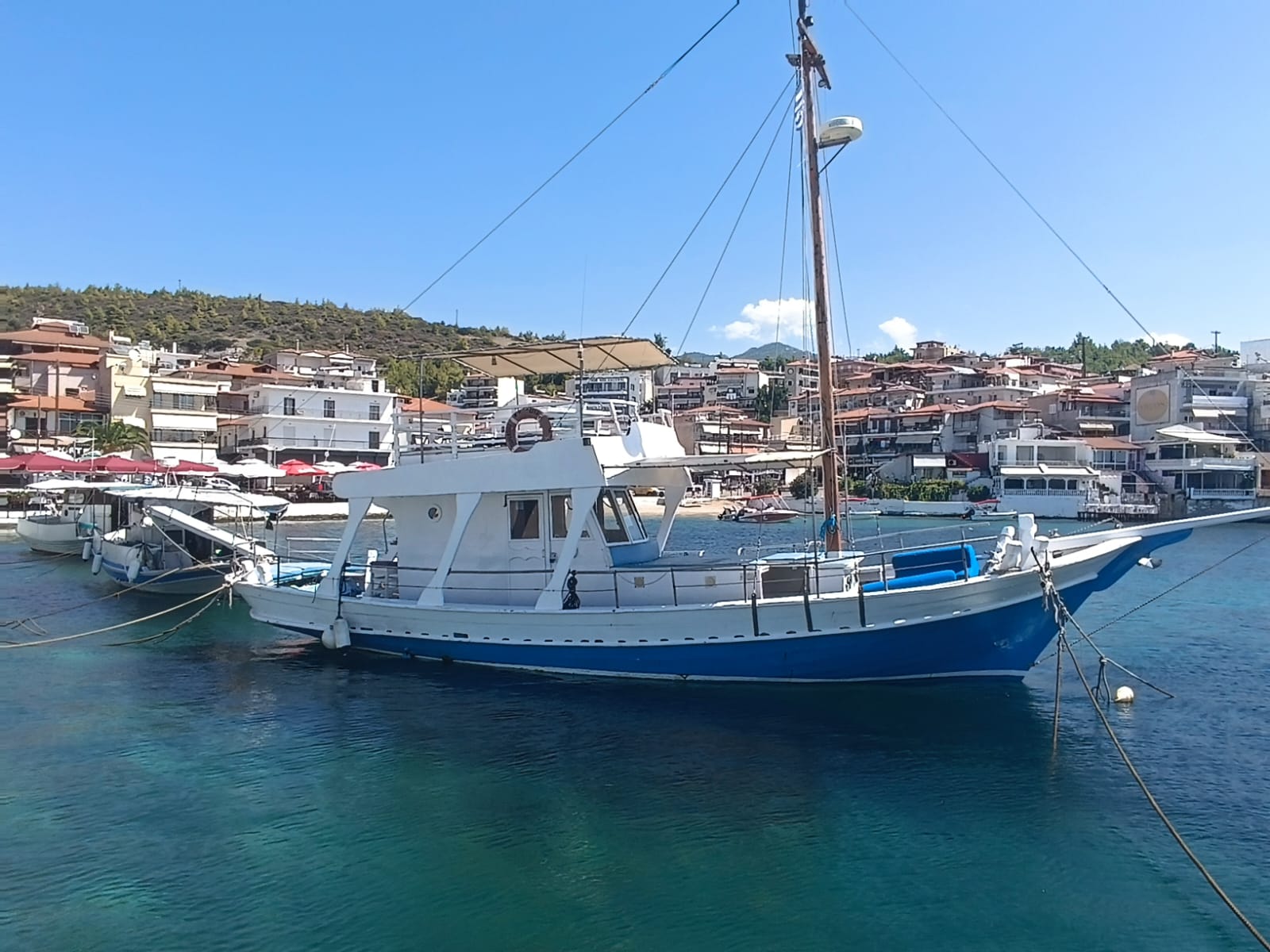 Croisière Bleue Kelifos (Demi-journée) au départ de Néos Marmaras